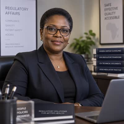 Dr. Amara Obi — Regulatory Affairs Lead
